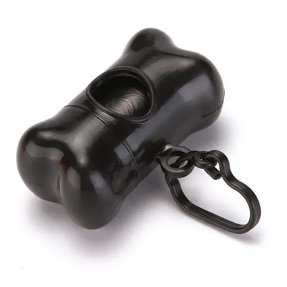 Pet Poop Bag Set Garbage Carrier Holder Pet Dog Bone Shape Trash Bag Dispenser Storage Box Clean up Waste Bag