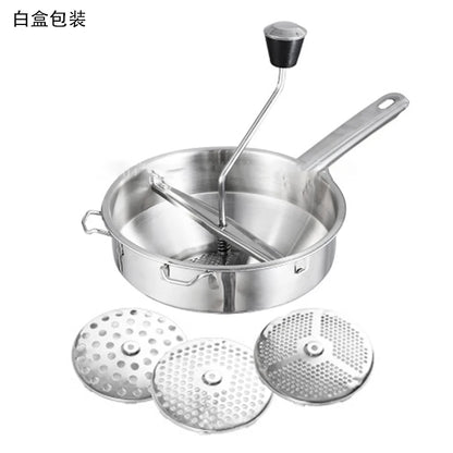 Potato Masher Stainless Steel Vegetable Fruits Puree Pressing Tool Pumpkin Grinder Food Mashing Kitchen Accessories